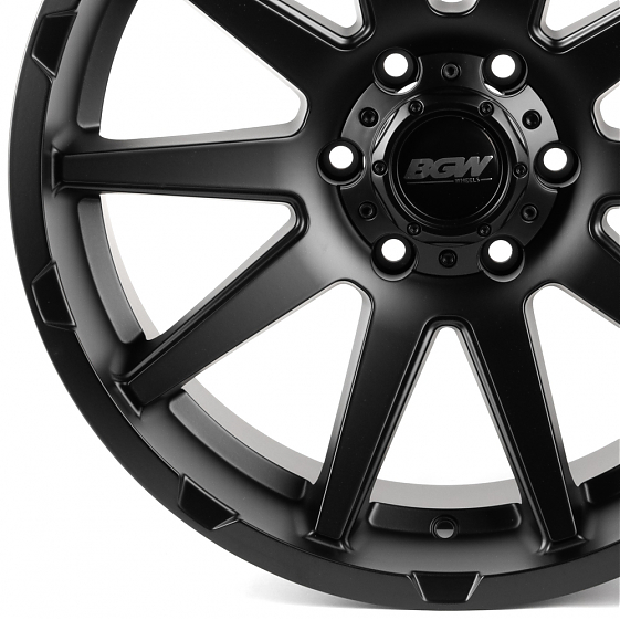 Литые диски 81509 Inforged 2260-FG612 20 J9.5 ET10 6x139.7 110.1 чёрный матовый: Фото 2