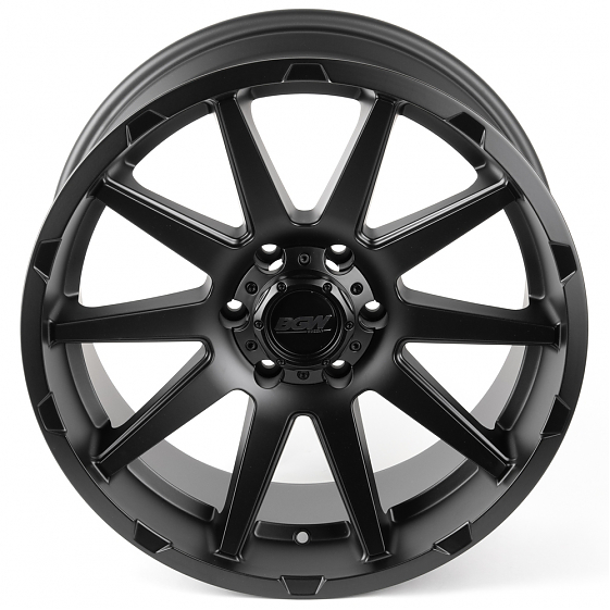 Литые диски 81509 Inforged 2260-FG612 20 J9.5 ET10 6x139.7 110.1 чёрный матовый: Фото 3