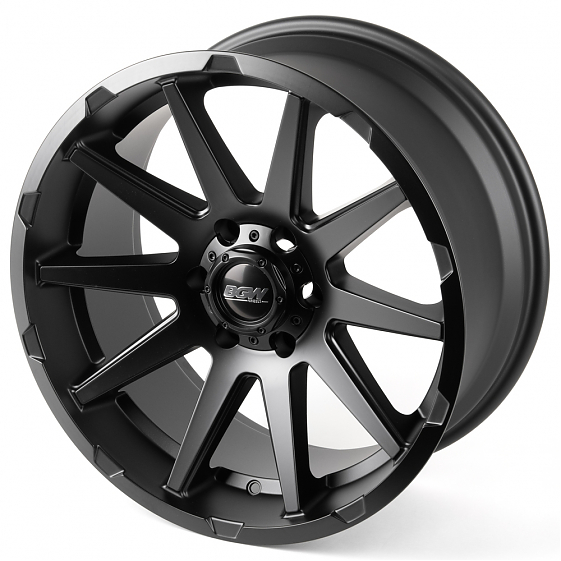 Литые диски 81509 Inforged 2260-FG612 20 J9.5 ET10 6x139.7 110.1 чёрный матовый: Фото 6