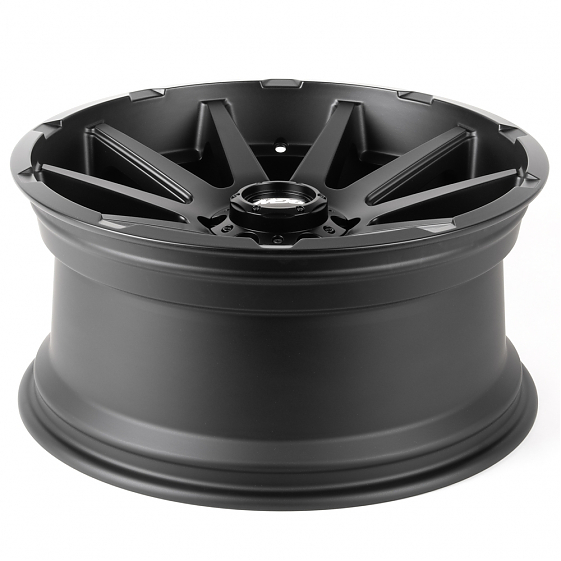 Литые диски 81509 Inforged 2260-FG612 20 J9.5 ET10 6x139.7 110.1 чёрный матовый: Фото 7