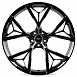 Кованые диски H250924U SKILL SL686-SB610 23 J10 ET15 5x112 66.5 чёрный глянцевый + полировка
