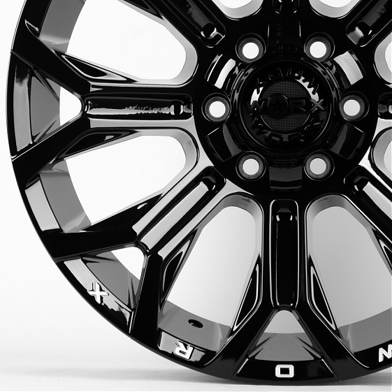 Литые диски 80330 WORX 821 20 J9 ET18 6x135/6x139.7 106.1 чёрный: Фото 2