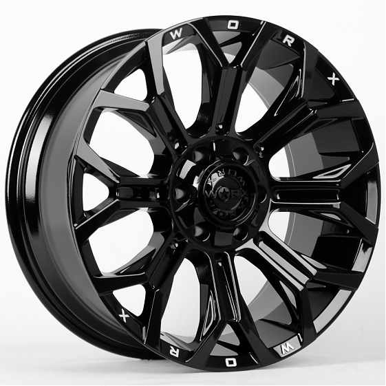 Литые диски 80330 WORX 821 20 J9 ET18 6x135/6x139.7 106.1 чёрный: Фото 4