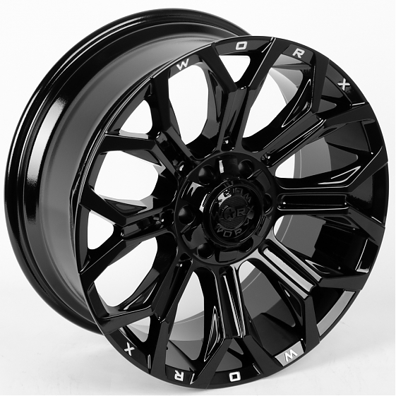 Литые диски 80330 WORX 821 20 J9 ET18 6x135/6x139.7 106.1 чёрный: Фото 5