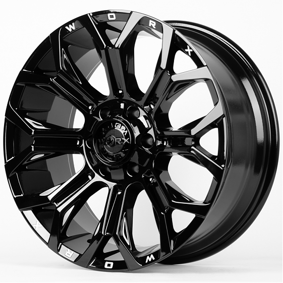 Литые диски 80330 WORX 821 20 J9 ET18 6x135/6x139.7 106.1 чёрный: Фото 6