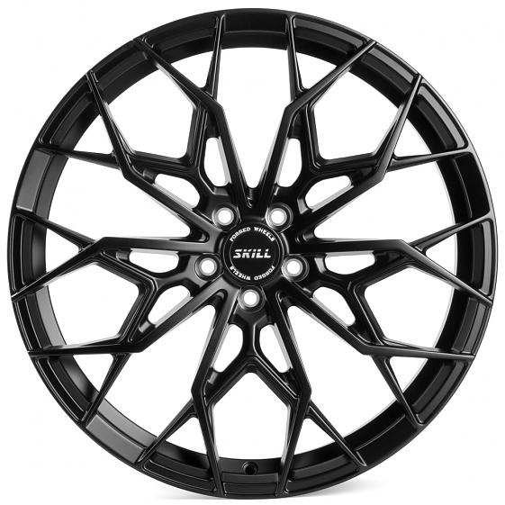 Кованые диски H240309C SKILL SL164-CS276 21 J8.5 ET40 5x108 63.4 чёрный матовый: Фото 1