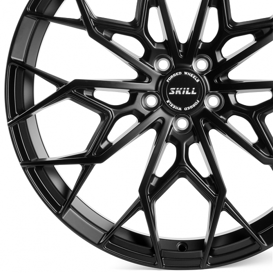 Кованые диски H240309C SKILL SL164-CS276 21 J8.5 ET40 5x108 63.4 чёрный матовый: Фото 2