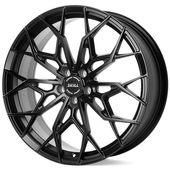 Кованые диски H240309C SKILL SL164-CS276 21 J8.5 ET40 5x108 63.4 чёрный матовый: Фото 4