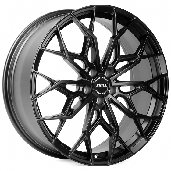 Кованые диски H240309C SKILL SL164-CS276 21 J8.5 ET40 5x108 63.4 чёрный матовый: Фото 5