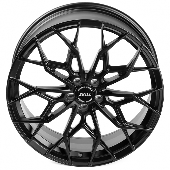 Кованые диски H240309C SKILL SL164-CS276 21 J8.5 ET40 5x108 63.4 чёрный матовый: Фото 7