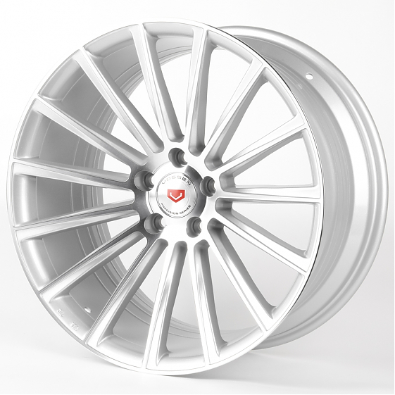 Литые диски 81501 Vossen BZ01-FG597 19 J9.5 ET38 5x112 66.6 серебро + полированные спицы: Фото 4