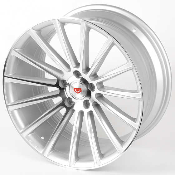 Литые диски 81501 Vossen BZ01-FG597 19 J9.5 ET38 5x112 66.6 серебро + полированные спицы: Фото 5