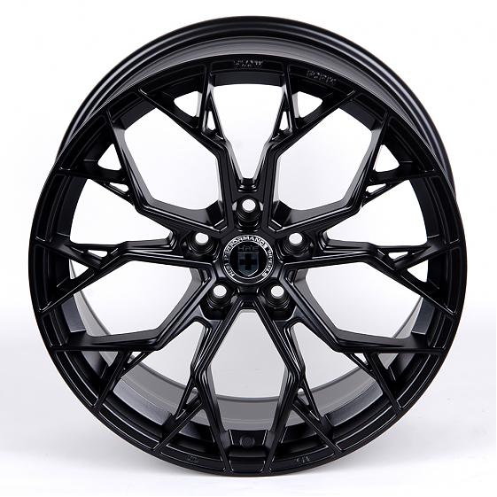 Литые диски 80872 HRE 5569X-SV282 18 J8.5 ET38 5x114.3 73.1 чёрный матовый: Фото 2