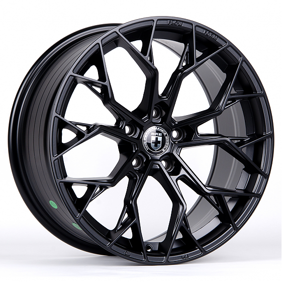 Литые диски 80872 HRE 5569X-SV282 18 J8.5 ET38 5x114.3 73.1 чёрный матовый: Фото 3