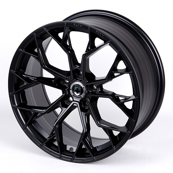 Литые диски 80872 HRE 5569X-SV282 18 J8.5 ET38 5x114.3 73.1 чёрный матовый: Фото 5