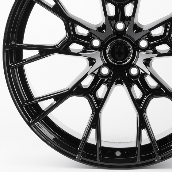 Литые диски 81796 HRE FC6002-SM185 19 J8.5 ET35 5x114.3 73.1 чёрный глянцевый: Фото 2