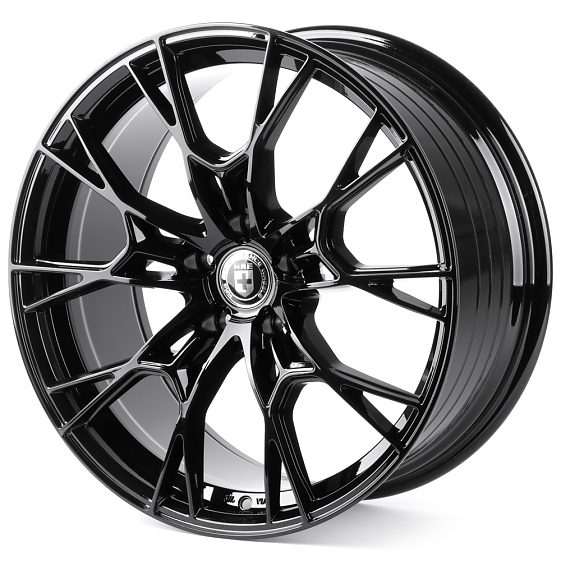 Литые диски 81796 HRE FC6002-SM185 19 J8.5 ET35 5x114.3 73.1 чёрный глянцевый: Фото 5