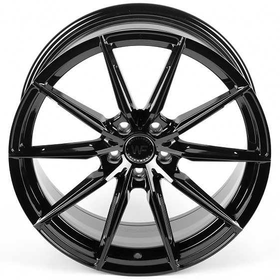 Литые диски 82218 WF XL6004-DS345 19 J8.5 ET35 5x108 73.1 чёрный глянцевый: Фото 3