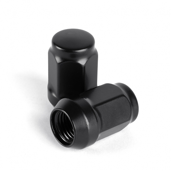 Гайка 20233 ATVL N008 конус 14X1,5 35mm чёрный матовый HEX 19: Фото 2