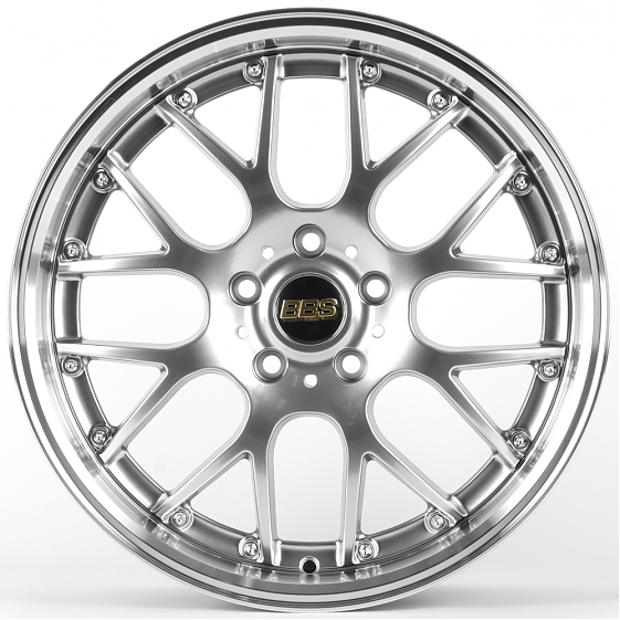 Литые диски 81654 BBS FC007-FG579 18 J8 ET38 5x114.3 73.1 серебро тёмное + полированный обод: Фото 1