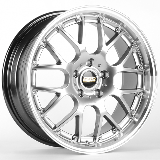 Литые диски 81654 BBS FC007-FG579 18 J8 ET38 5x114.3 73.1 серебро тёмное + полированный обод: Фото 4