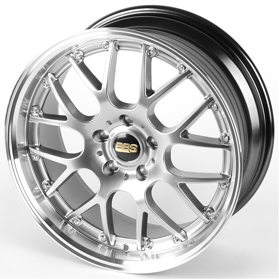 Литые диски 81654 BBS FC007-FG579 18 J8 ET38 5x114.3 73.1 серебро тёмное + полированный обод: Фото 6