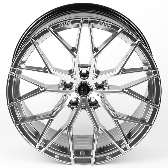 Литые диски 82408 HRE XF201 19 J8.5 ET35 5x112 66.56 серебро тёмное: Фото 3