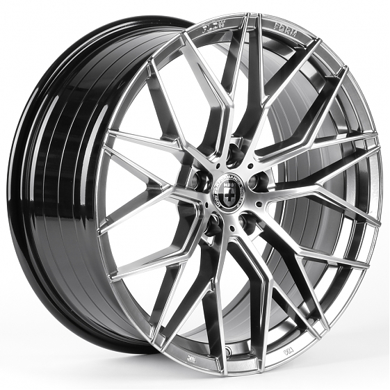 Литые диски 82408 HRE XF201 19 J8.5 ET35 5x112 66.56 серебро тёмное: Фото 4