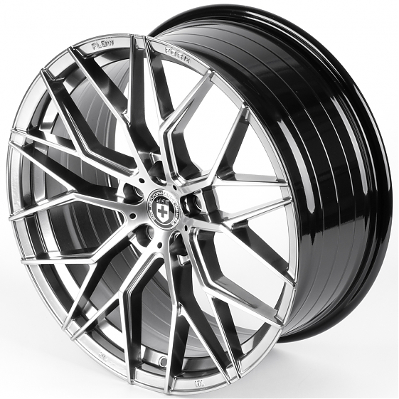 Литые диски 82408 HRE XF201 19 J8.5 ET35 5x112 66.56 серебро тёмное: Фото 6