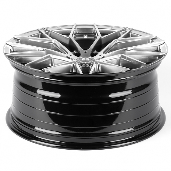 Литые диски 82408 HRE XF201 19 J8.5 ET35 5x112 66.56 серебро тёмное: Фото 7