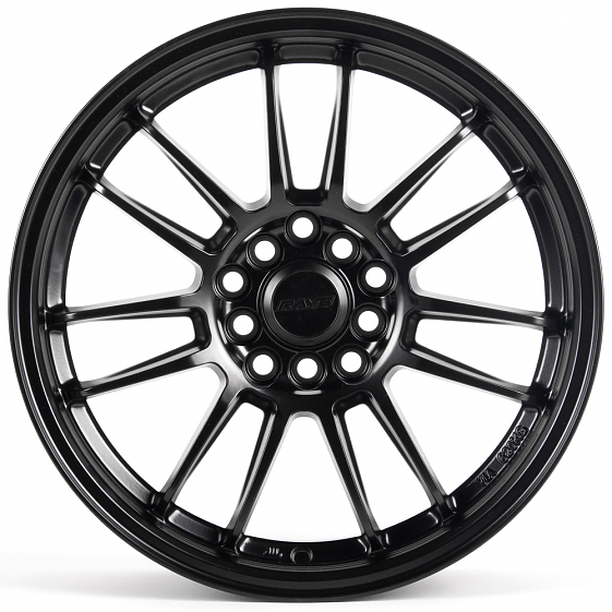 Литые диски 81538 14033-SK144 16 J7 ET35 5x100/5x114.3 73.1 чёрный матовый: Фото 1