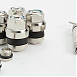 Комплект ниппелей 50009 скрытые серебро 10mm