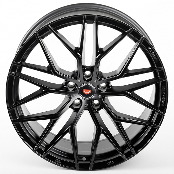 Литые диски 81063 Vossen DQ019-CS267 20 J9 ET35 5x114.3 73.1 чёрный матовый: Фото 3