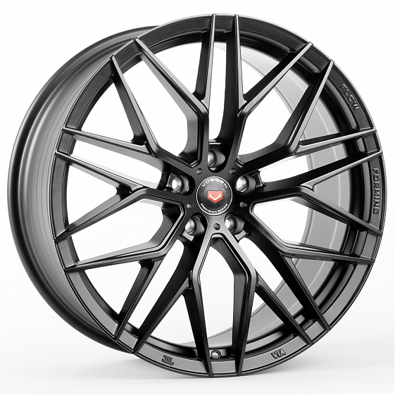 Литые диски 81063 Vossen DQ019-CS267 20 J9 ET35 5x114.3 73.1 чёрный матовый: Фото 4