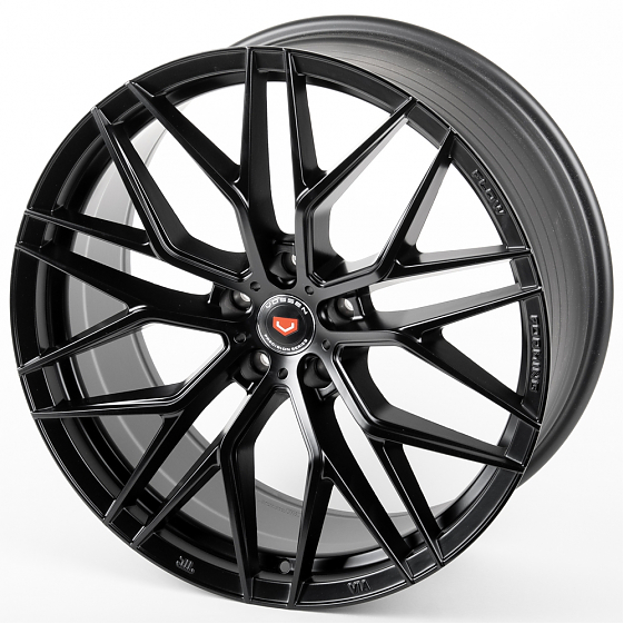 Литые диски 81063 Vossen DQ019-CS267 20 J9 ET35 5x114.3 73.1 чёрный матовый: Фото 6