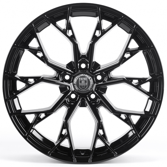 Литые диски 81601 HRE 2754-SF085 19 J8.5 ET28 5x120 72.6 чёрный глянцевый: Фото 1