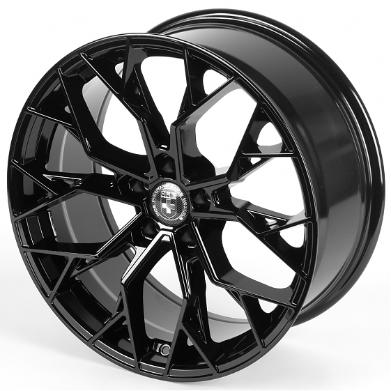 Литые диски 81601 HRE 2754-SF085 19 J8.5 ET28 5x120 72.6 чёрный глянцевый: Фото 6