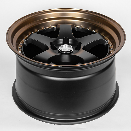 Литые диски 80281 Work JS1091-DS196 18 J10.5 ET22 5x114.3 73.1 чёрный + бронзовый обод: Фото 7