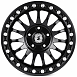 Кованые диски H260602A SKILL SV980-SK290 17 J9 ET12 5x127 71.5 чёрный матовый + полированные болты
