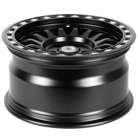 Кованые диски H260327A SKILL SV980-SK290 17 J9 ET12 5x127 71.5 чёрный матовый + полированные декорат: Фото 7