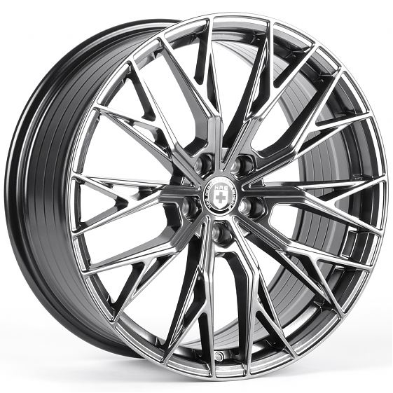 Литые диски 82305 HRE XF015-DS360 20 J8.5 ET35 5x114.3 73.1 серебро тёмное: Фото 4