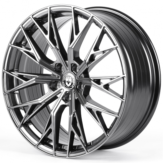 Литые диски 82305 HRE XF015-DS360 20 J8.5 ET35 5x114.3 73.1 серебро тёмное: Фото 5