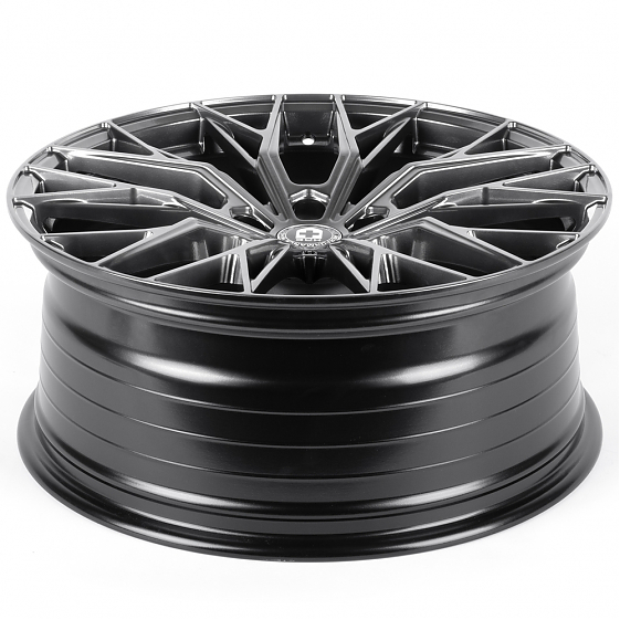 Литые диски 82305 HRE XF015-DS360 20 J8.5 ET35 5x114.3 73.1 серебро тёмное: Фото 7
