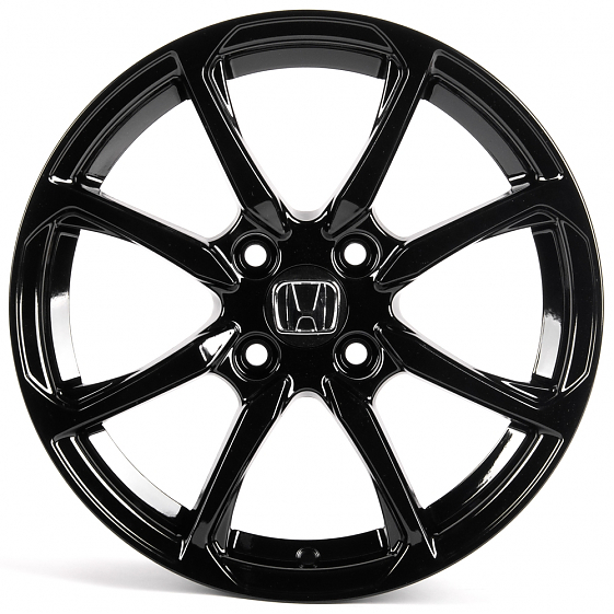 Литые диски 81984 HONDA X8011-CT456 15 J6.5 ET42 4x100 56.1 чёрный глянцевый: Фото 1