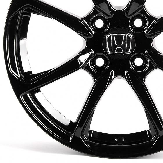 Литые диски 81984 HONDA X8011-CT456 15 J6.5 ET42 4x100 56.1 чёрный глянцевый: Фото 2