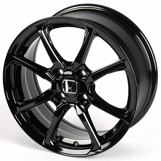Литые диски 81984 HONDA X8011-CT456 15 J6.5 ET42 4x100 56.1 чёрный глянцевый: Фото 5