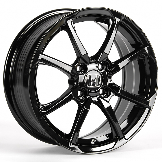Литые диски 81984 HONDA X8011-CT456 15 J6.5 ET42 4x100 56.1 чёрный глянцевый: Фото 6