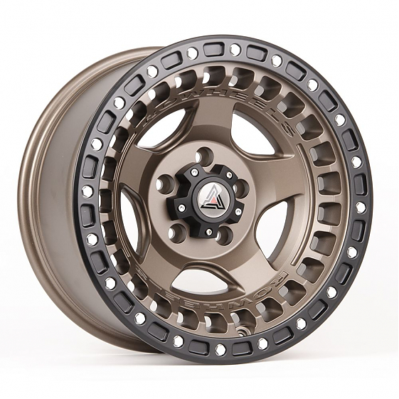 Литые диски 80464 FUEL TC12-SB386 17 J8.5 ET-6 5x127 71.6 бронза + чёрный обод: Фото 4