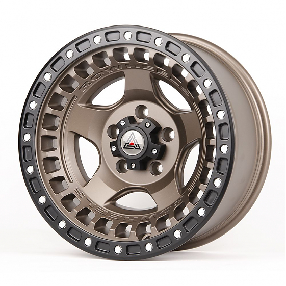 Литые диски 80464 FUEL TC12-SB386 17 J8.5 ET-6 5x127 71.6 бронза + чёрный обод: Фото 5
