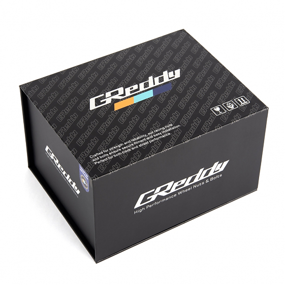 Комплект болтов 20204 Greddy B03P PRO сфера 14X1,5 28mm чёрный матовый HEX 17: Фото 4